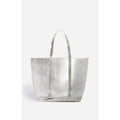 Vanessa Bruno - Cabas L En Cuir Lisse - Argent