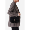 Vanessa Bruno - Petit Sac Othilia En Cuir Velours - Noir