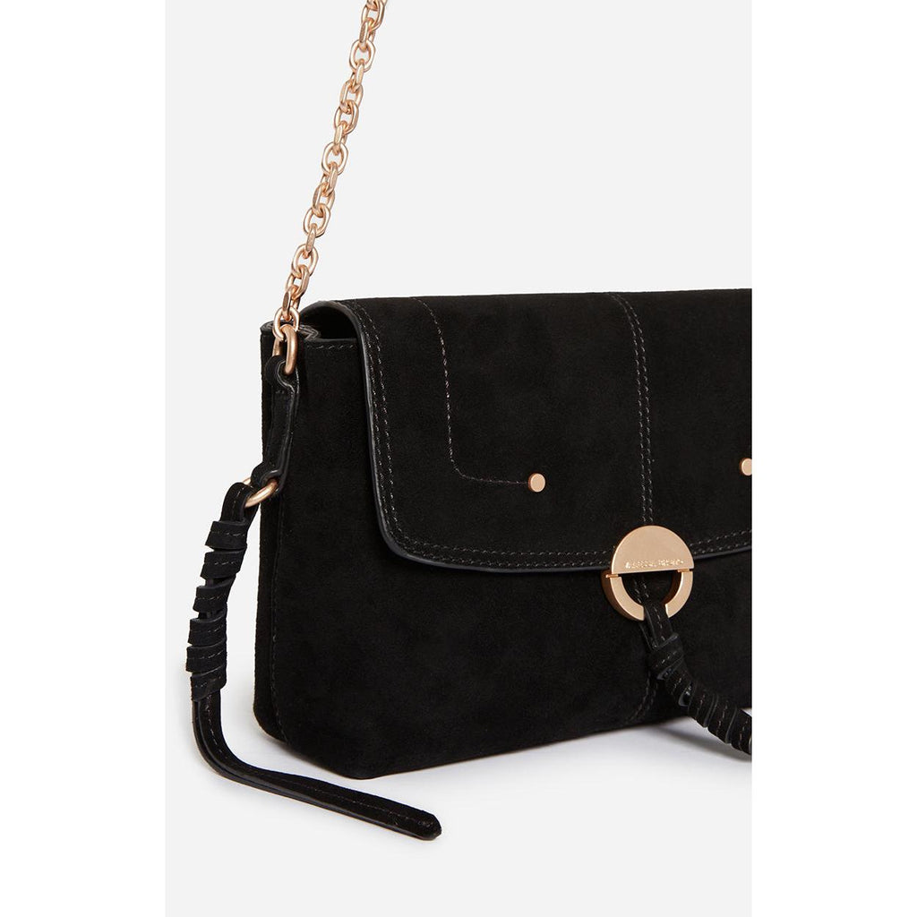 Vanessa Bruno - Petit Sac Othilia En Cuir Velours - Noir
