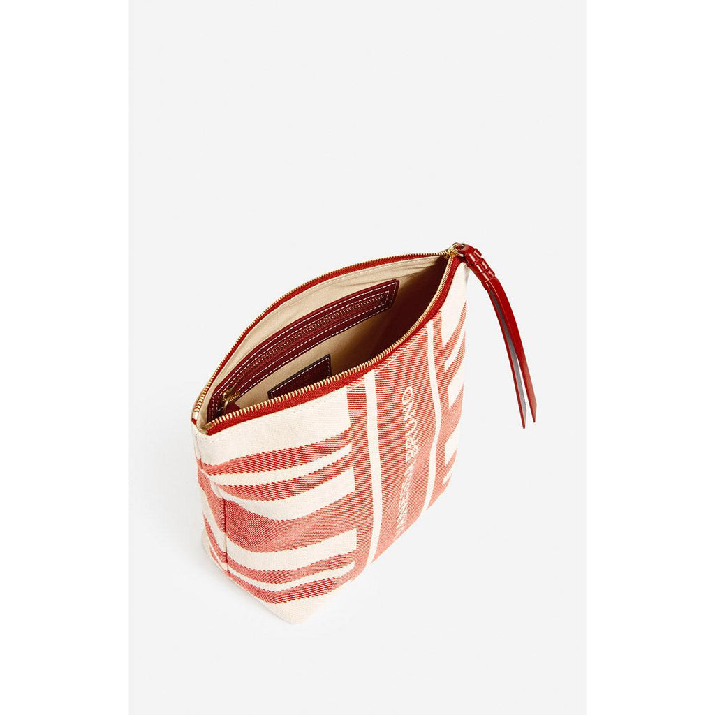 Vanessa Bruno - Pochette Zippée - Cognac