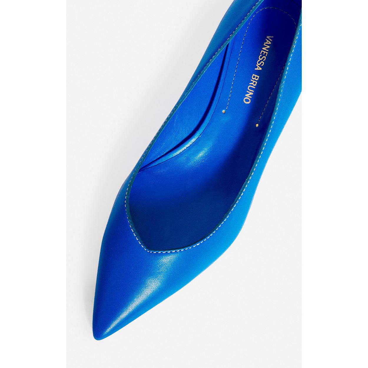 Vanessa Bruno - Escarpin Bleu Daily - Klein
