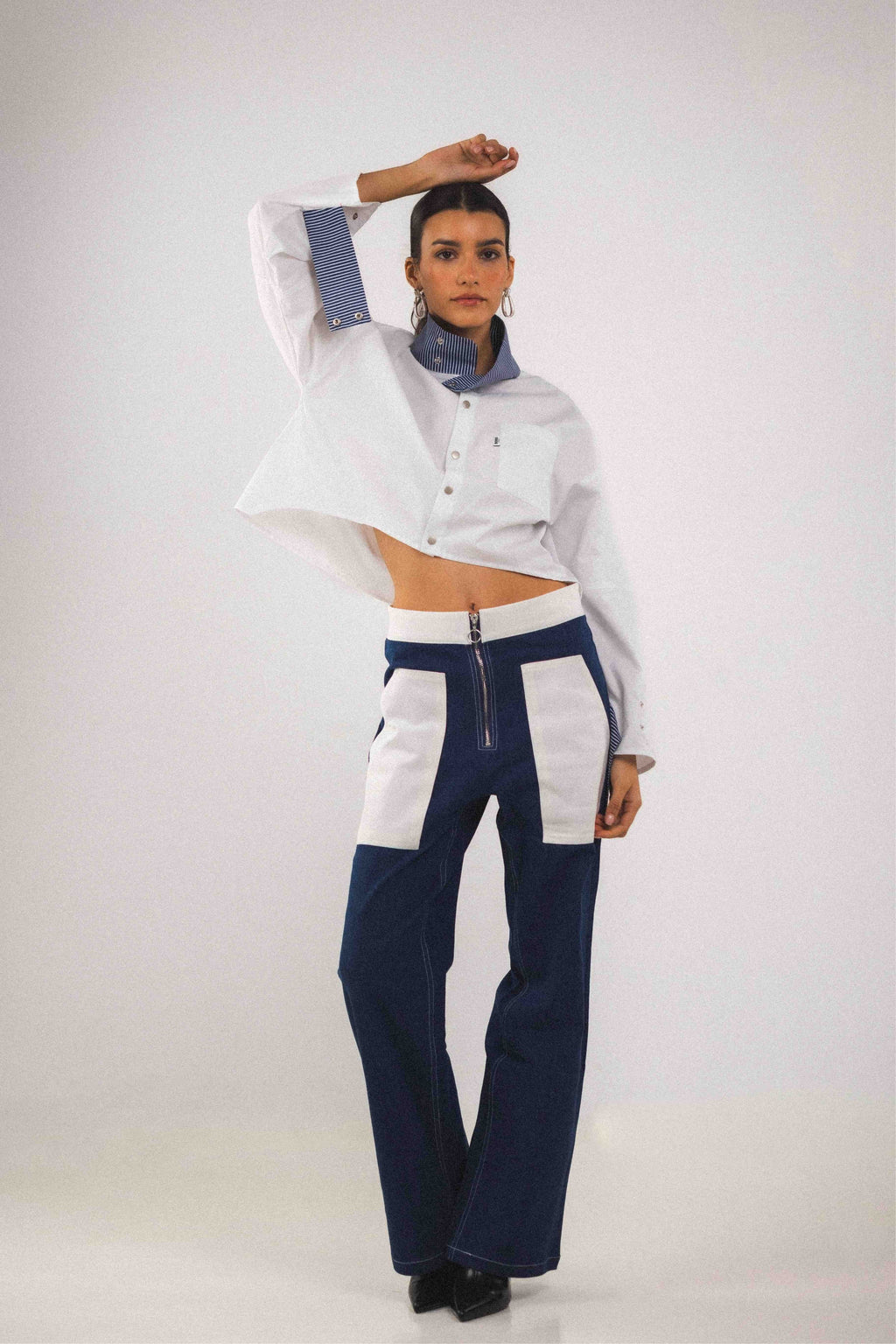 Chemise Col Montant - Aya