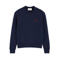 Ami Paris - Sweatshirt Ami De Coeur – Bleu Marine Rouge