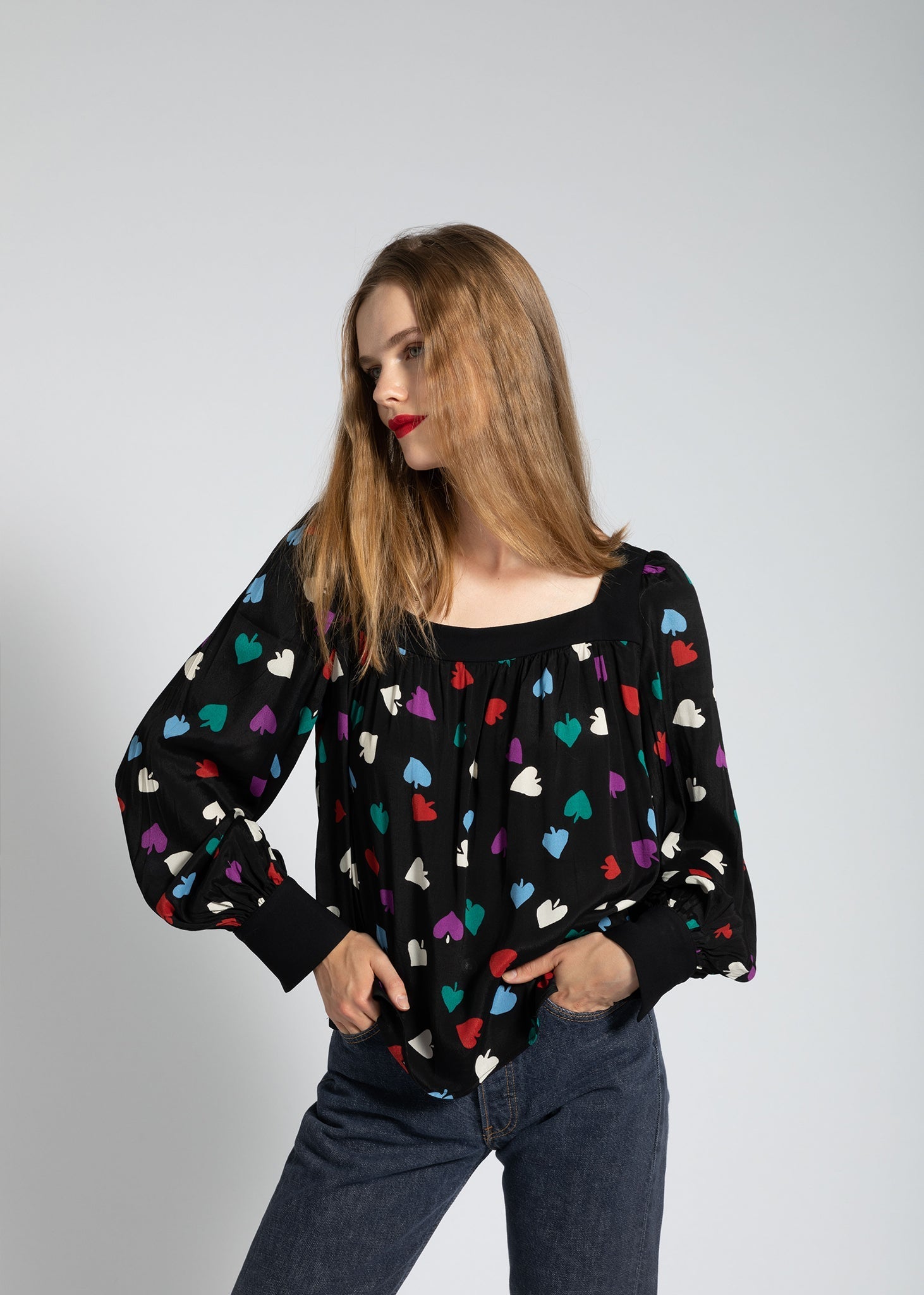 Top Olivia Noir