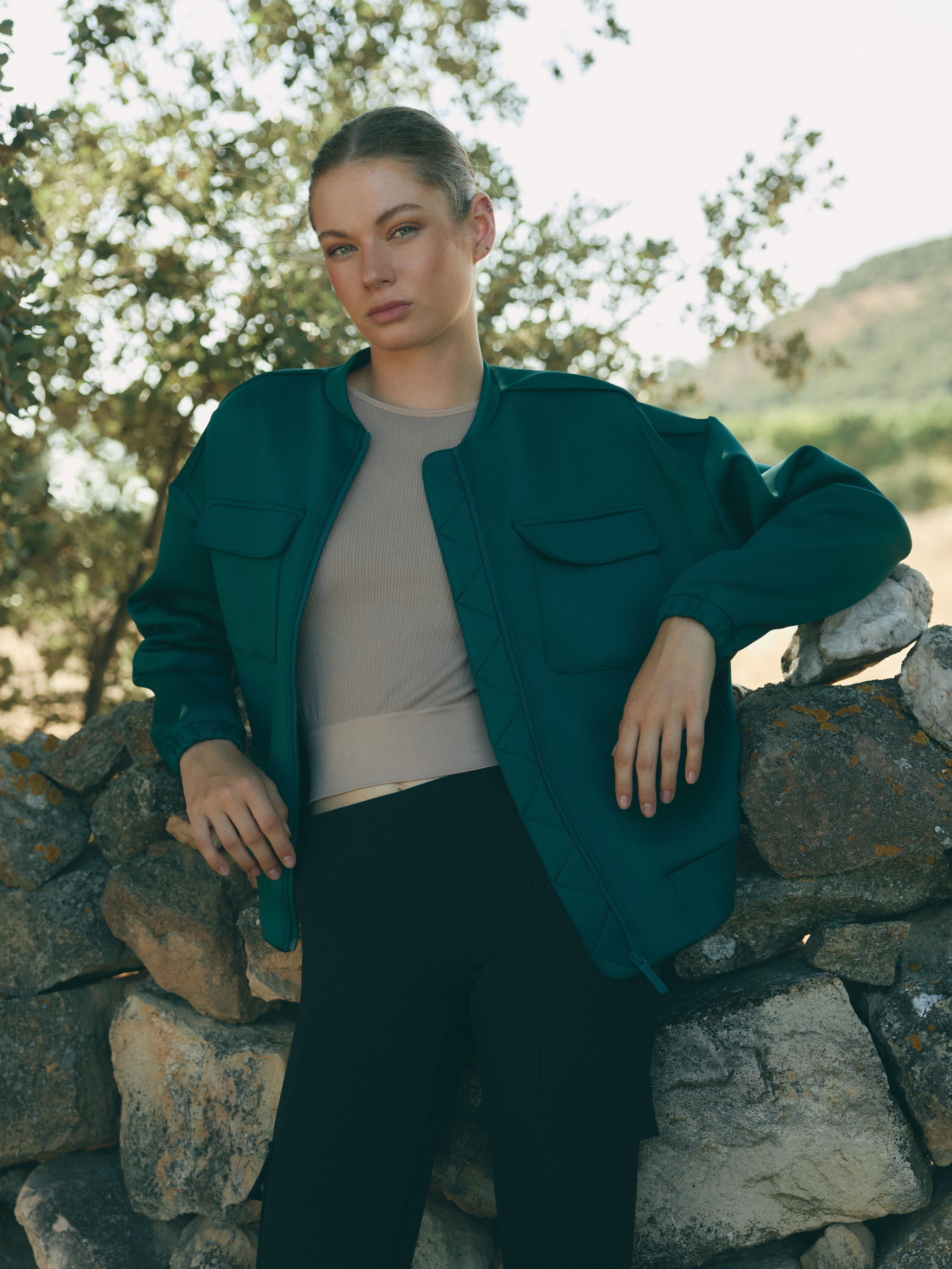 Veste Graft - Deep Green - Femme