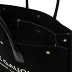 Saint Laurent Rive Gauche Tote Bag - Black - Femme