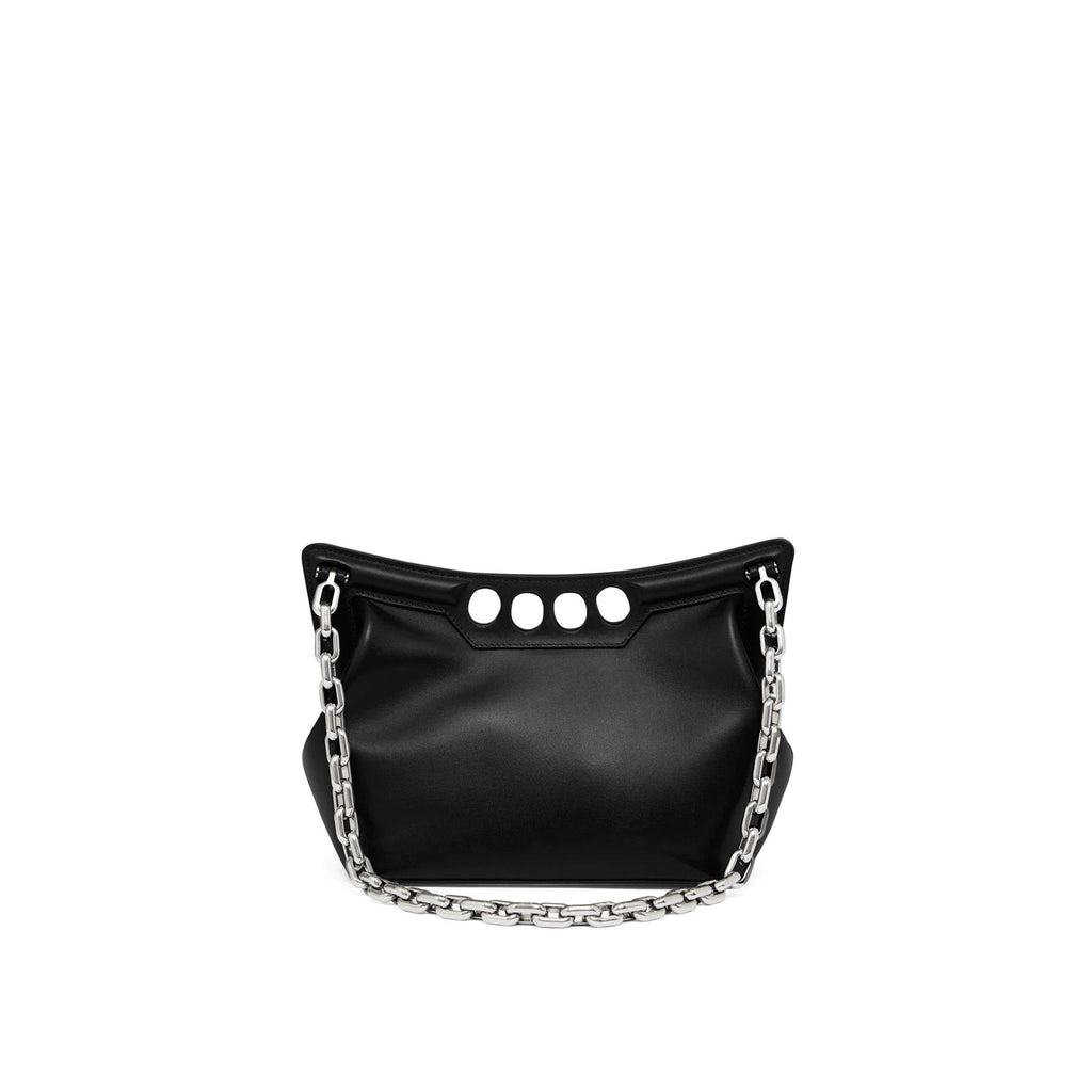 Alexander Mcqueen The Peack Leather Bag - Black - Femme