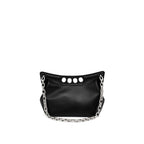 Alexander Mcqueen The Peack Leather Bag - Black - Femme
