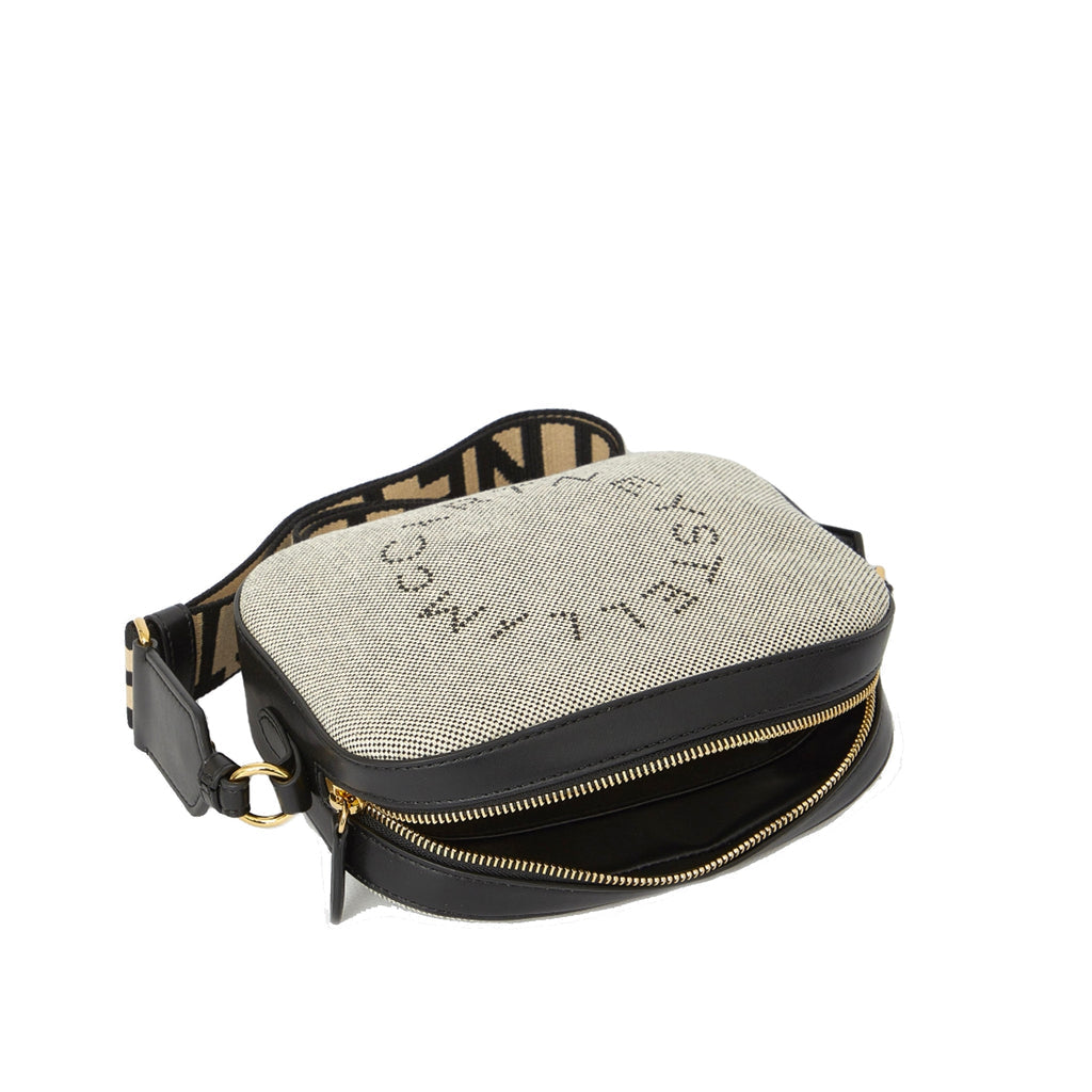 Stella Mccartney Logo Shoulder Bag - Black - Femme