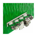 Alexander Mcqueen Jewelled Shoulder Bag - Green - Femme