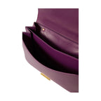 Bottega Veneta Mount Small Leather Bag - Purple - Femme