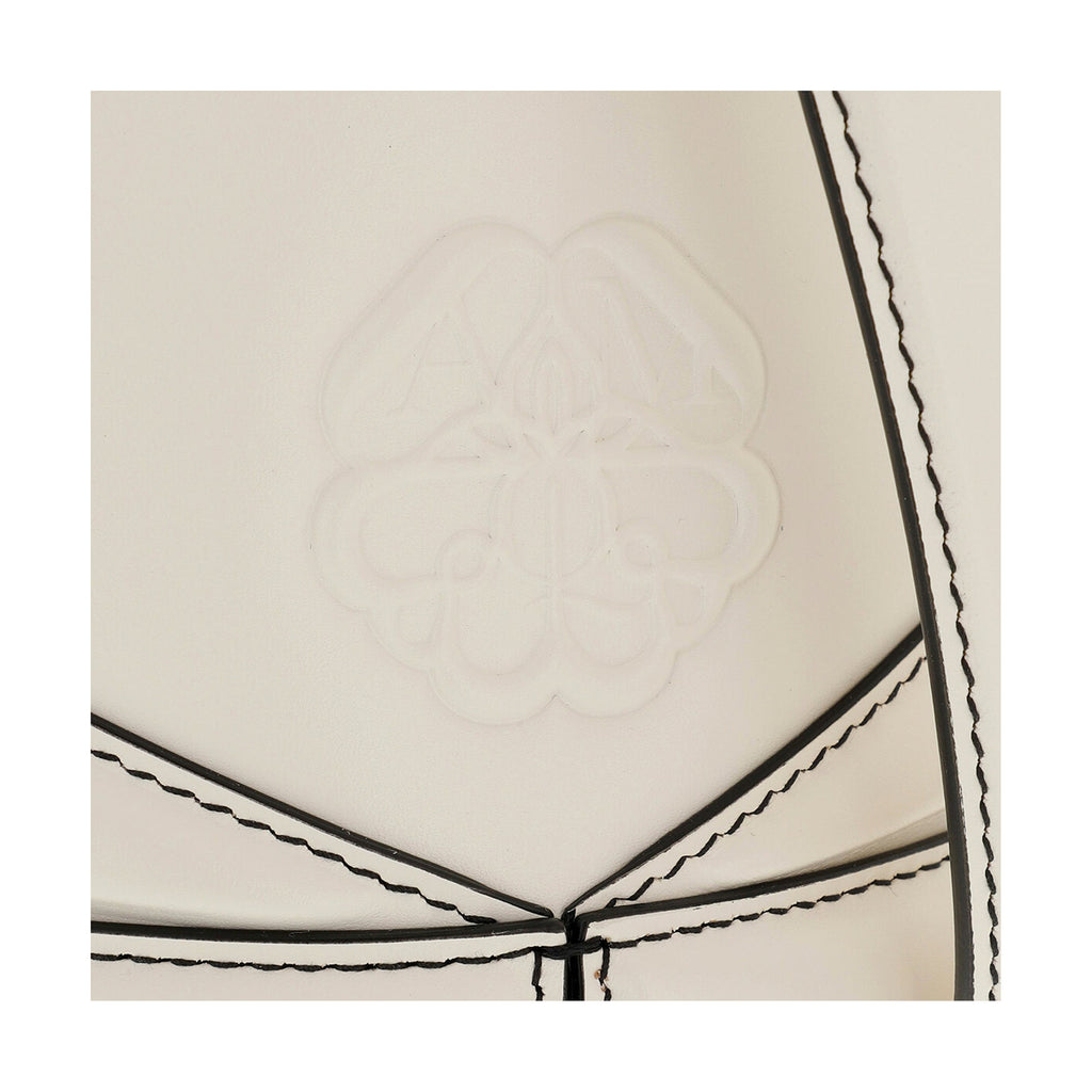 Alexander Mcqueen The Curve Shoulder Bag - White - Femme