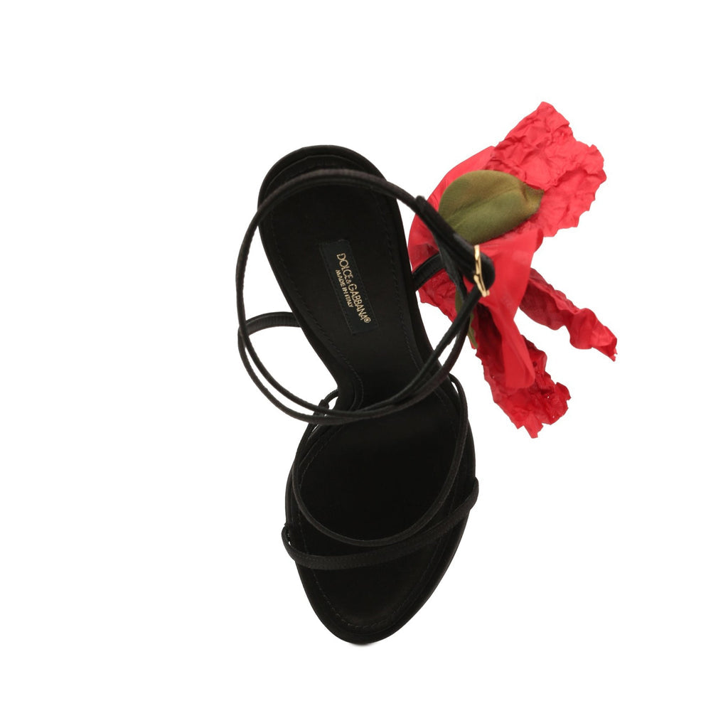 Dolce & Gabbana Keira Sandals - Black - Femme