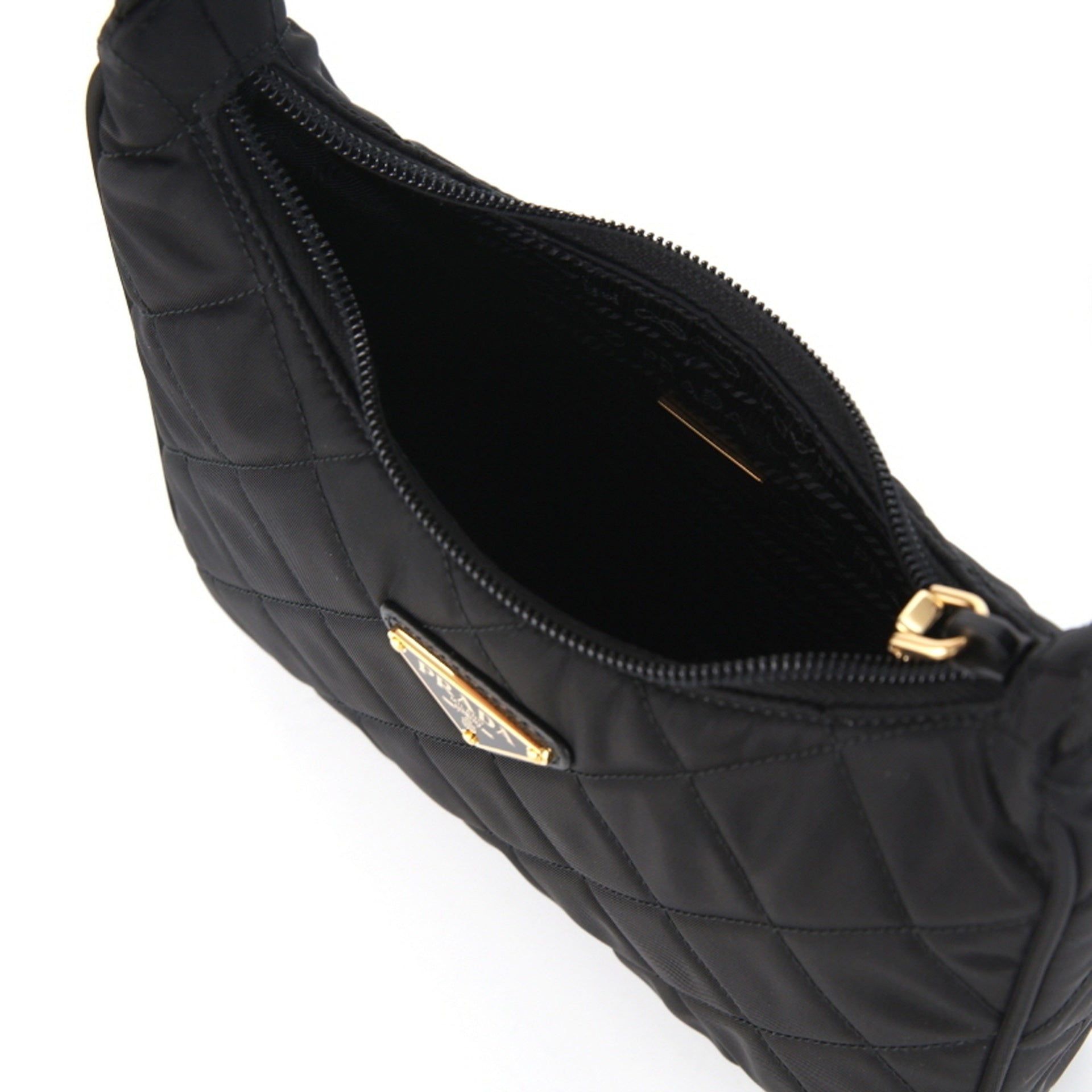 Prada - Sac Bandoulière Re-Nylon Quilted - Femme - Black