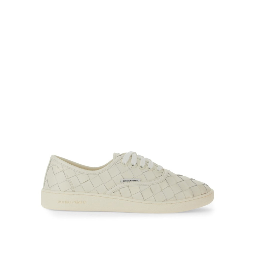 Baskets Bottega Veneta Intrecciato Leather - White - Homme