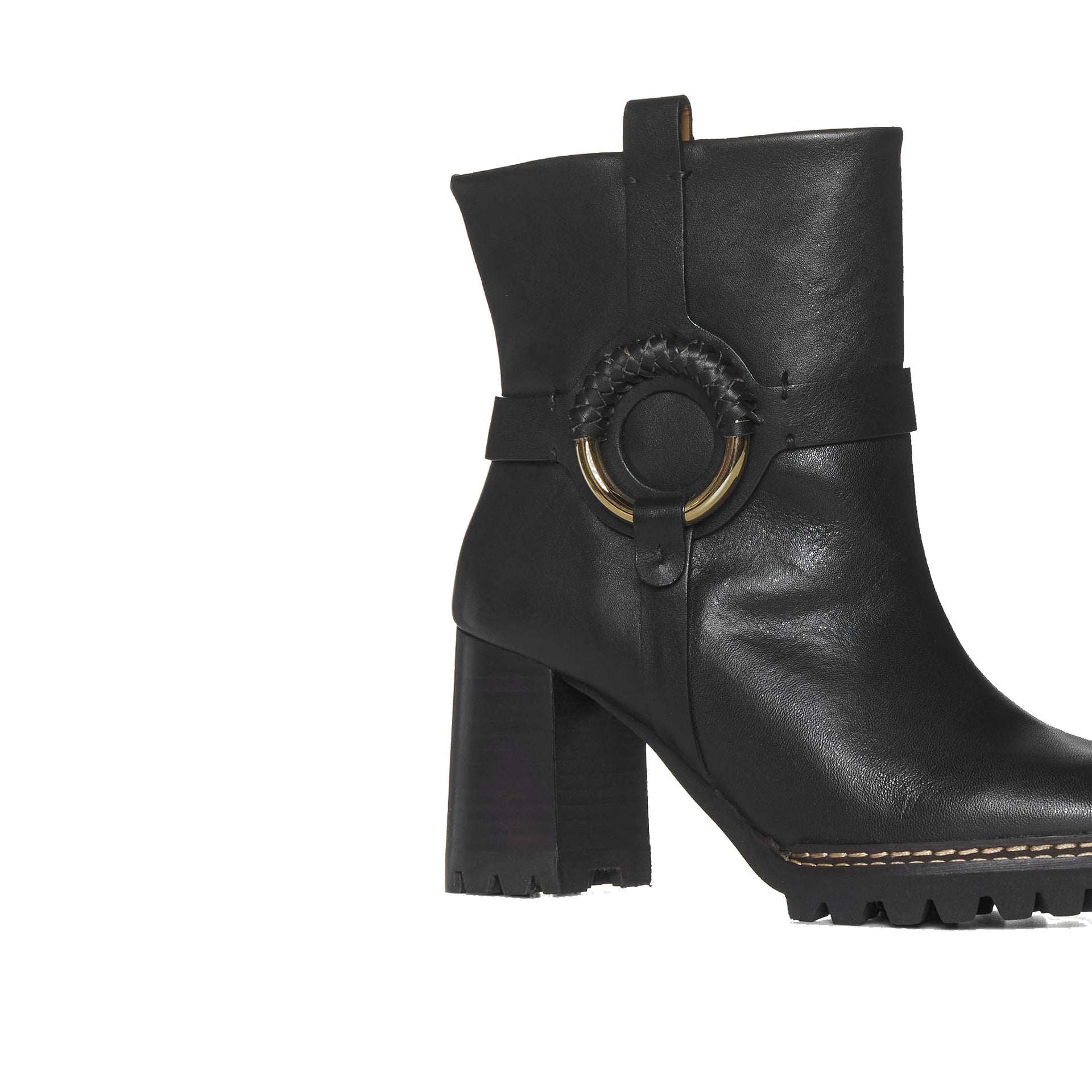 Bottes See By Chloe Hana Leather - Black - Femme
