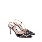 Escarpins - Gianvito Rossi Leather Slingback - Black