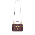 Saint Laurent - Sac Gaby Large Vanity - Femme - Bordeaux