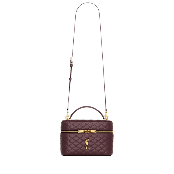 Saint Laurent - Sac Gaby Large Vanity - Femme - Bordeaux
