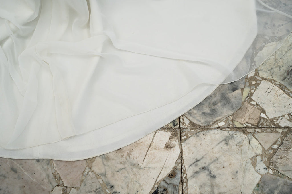 Robe De Mariée Rose - Blanc Soie