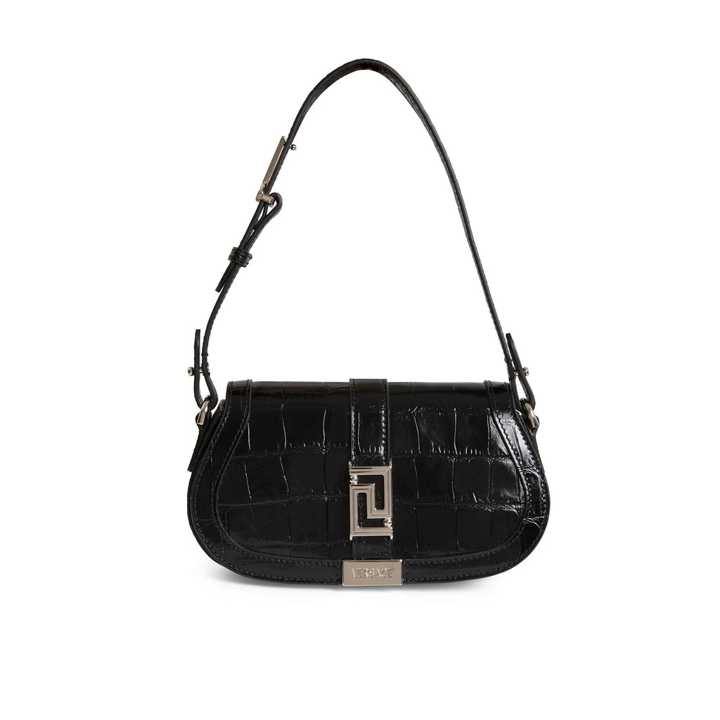 Versace Greca Goddess Bag - Black - Femme