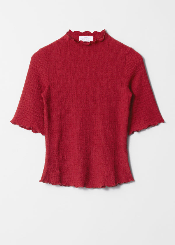Top Vinnie Rouge Pour Femme