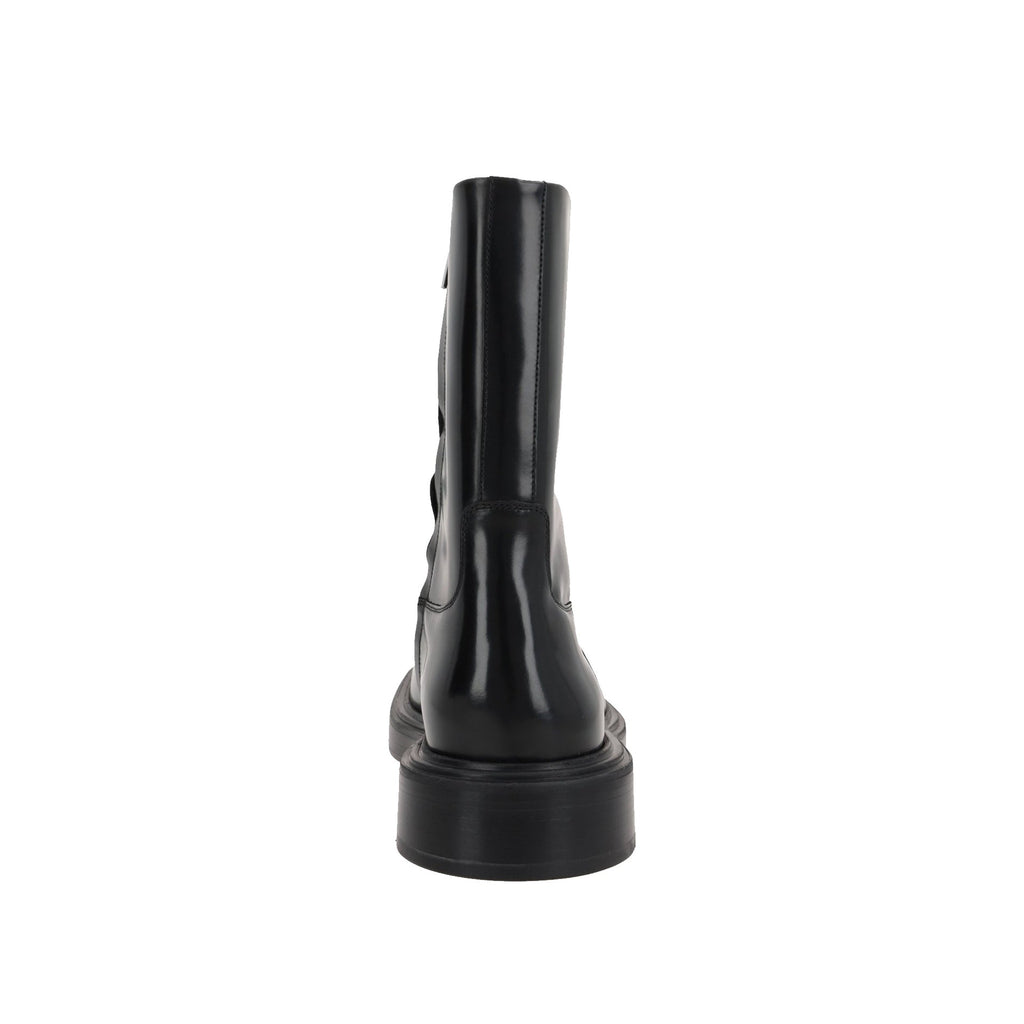 Bottes - Ferragamo  Formia Leather Ankle  - Black