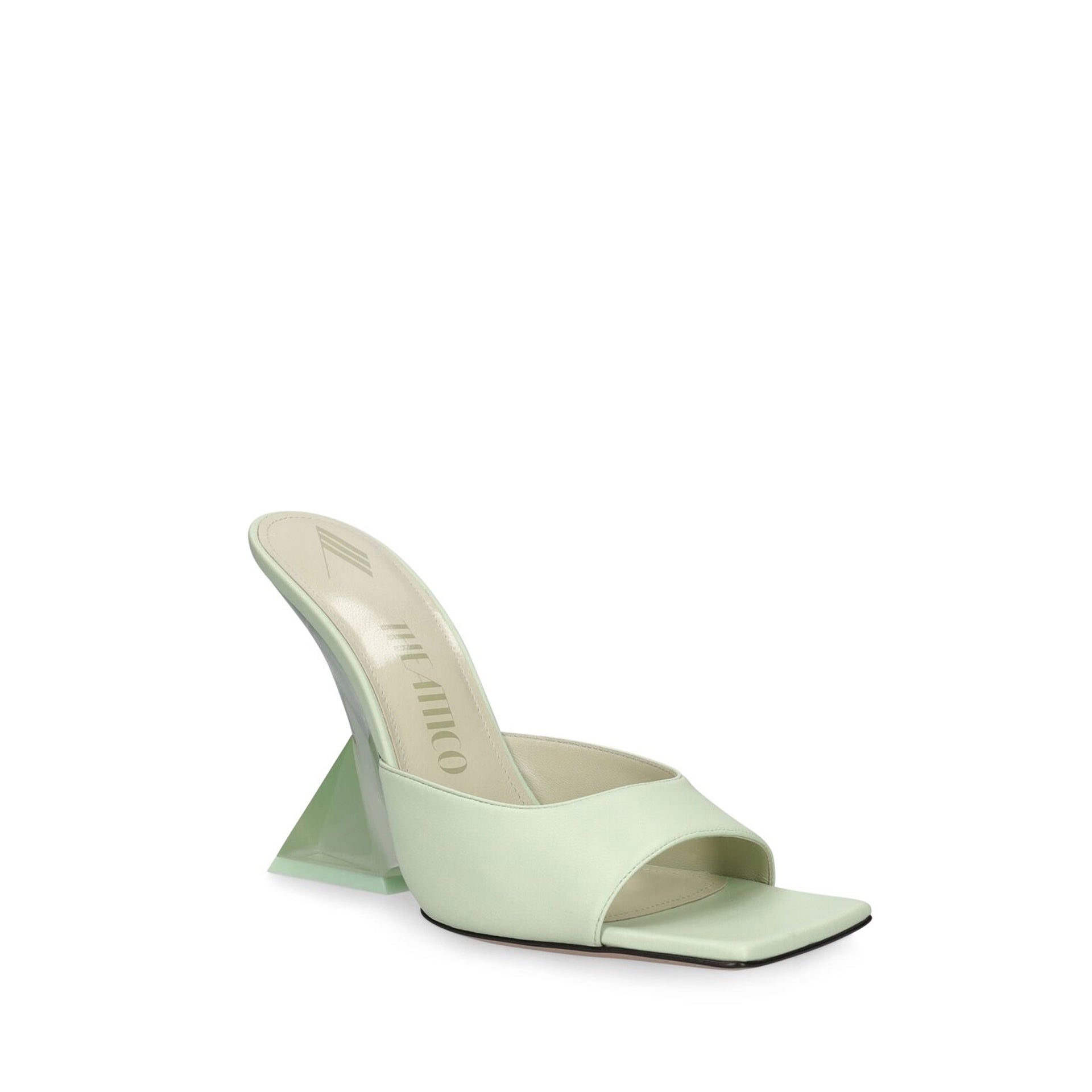 Sandales - The Attico Cheope 105 Leather - Green
