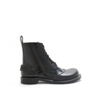 Bottes - Loewe Leather Lace-Up  - Black