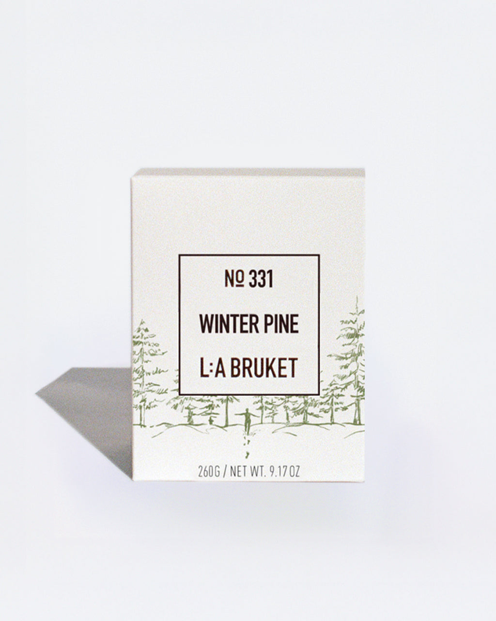 331 · Bougie Parfumée · Winter Pine · 260 G
