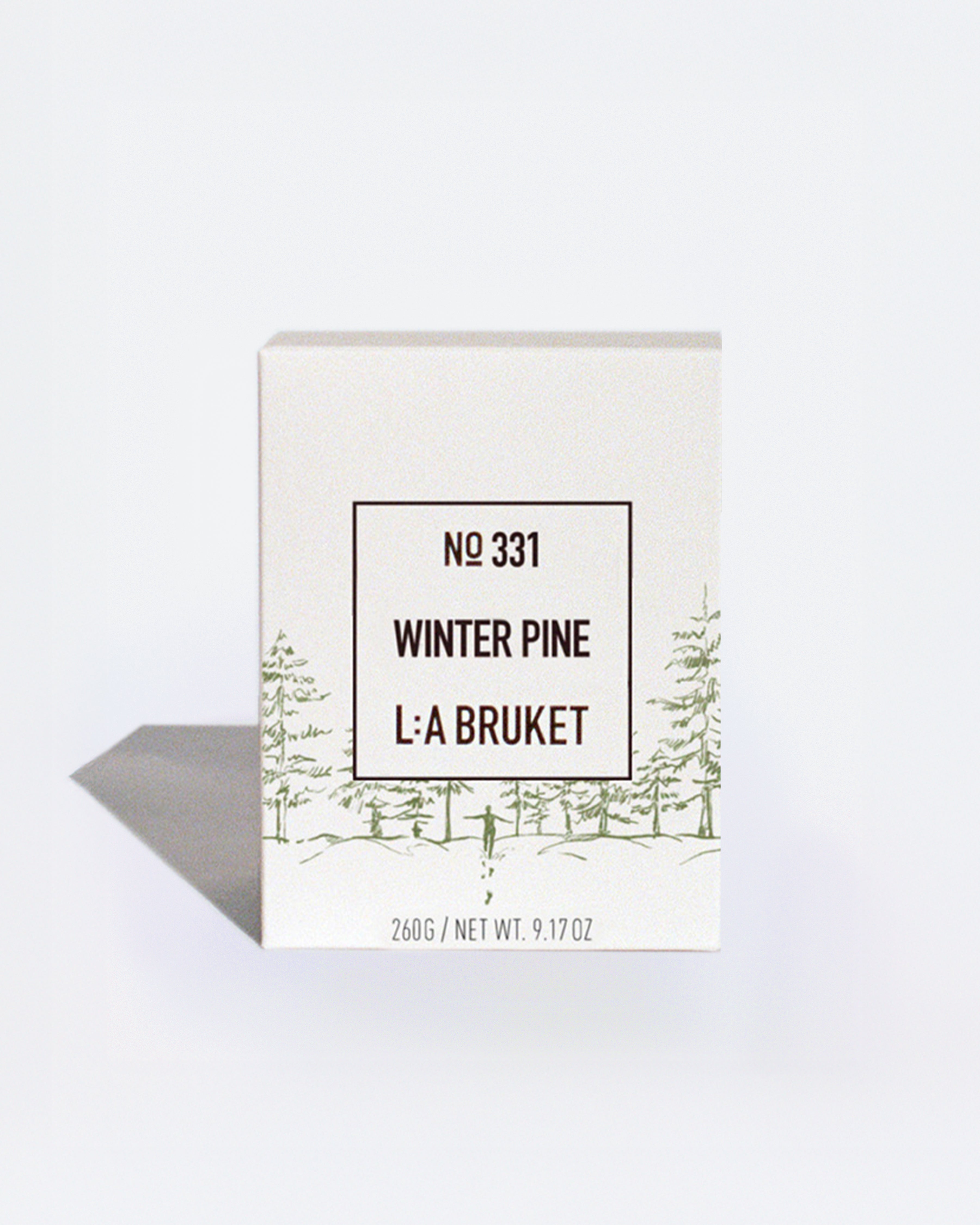 331 · Bougie Parfumée · Winter Pine · 260 G