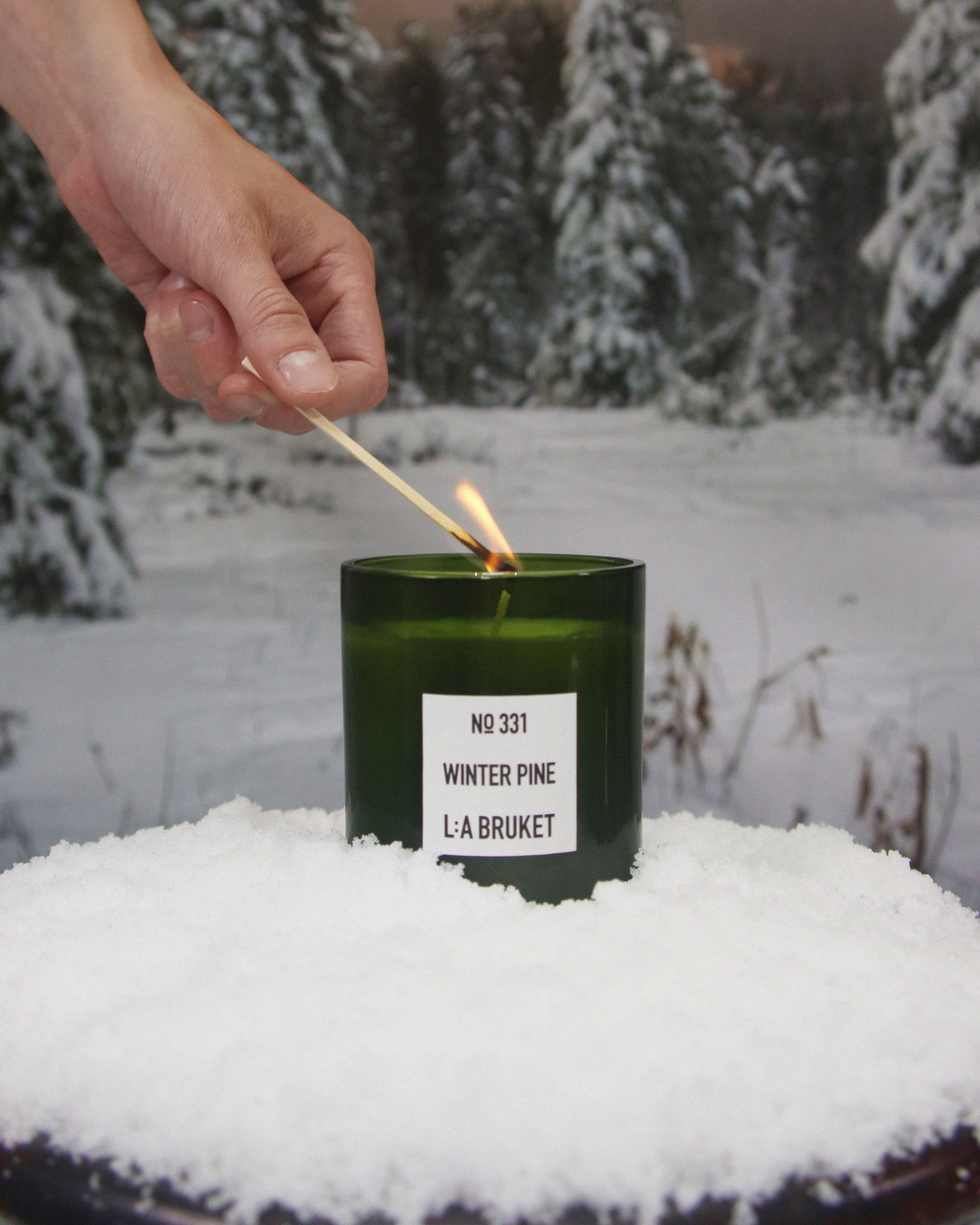 331 · Bougie Parfumée · Winter Pine · 260 G