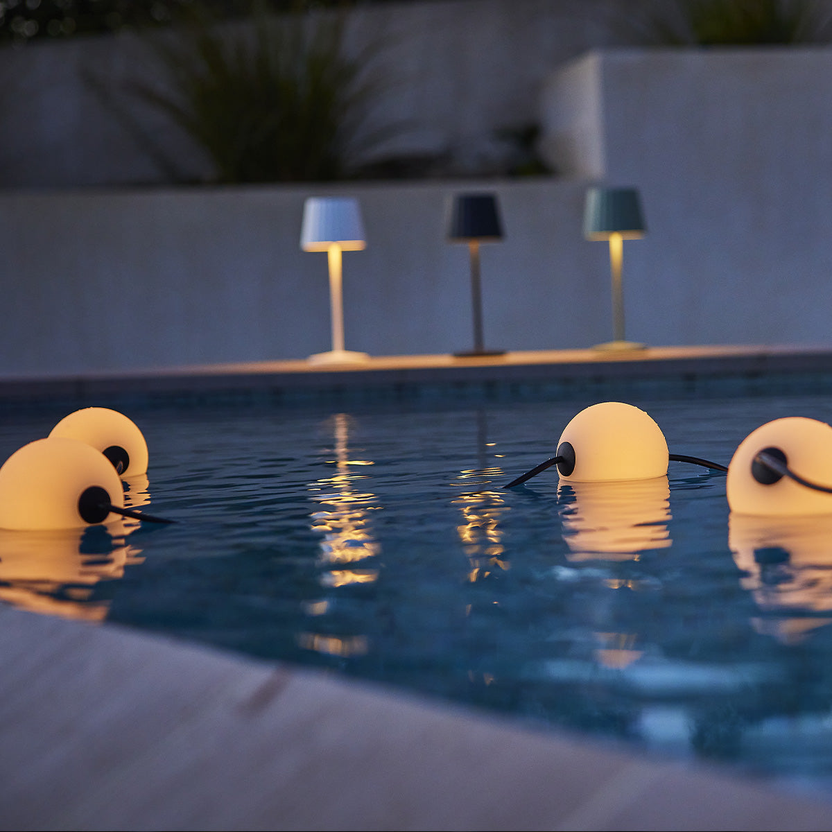 Bolly - Guirlande Filaire Led - Plastique - Blanc