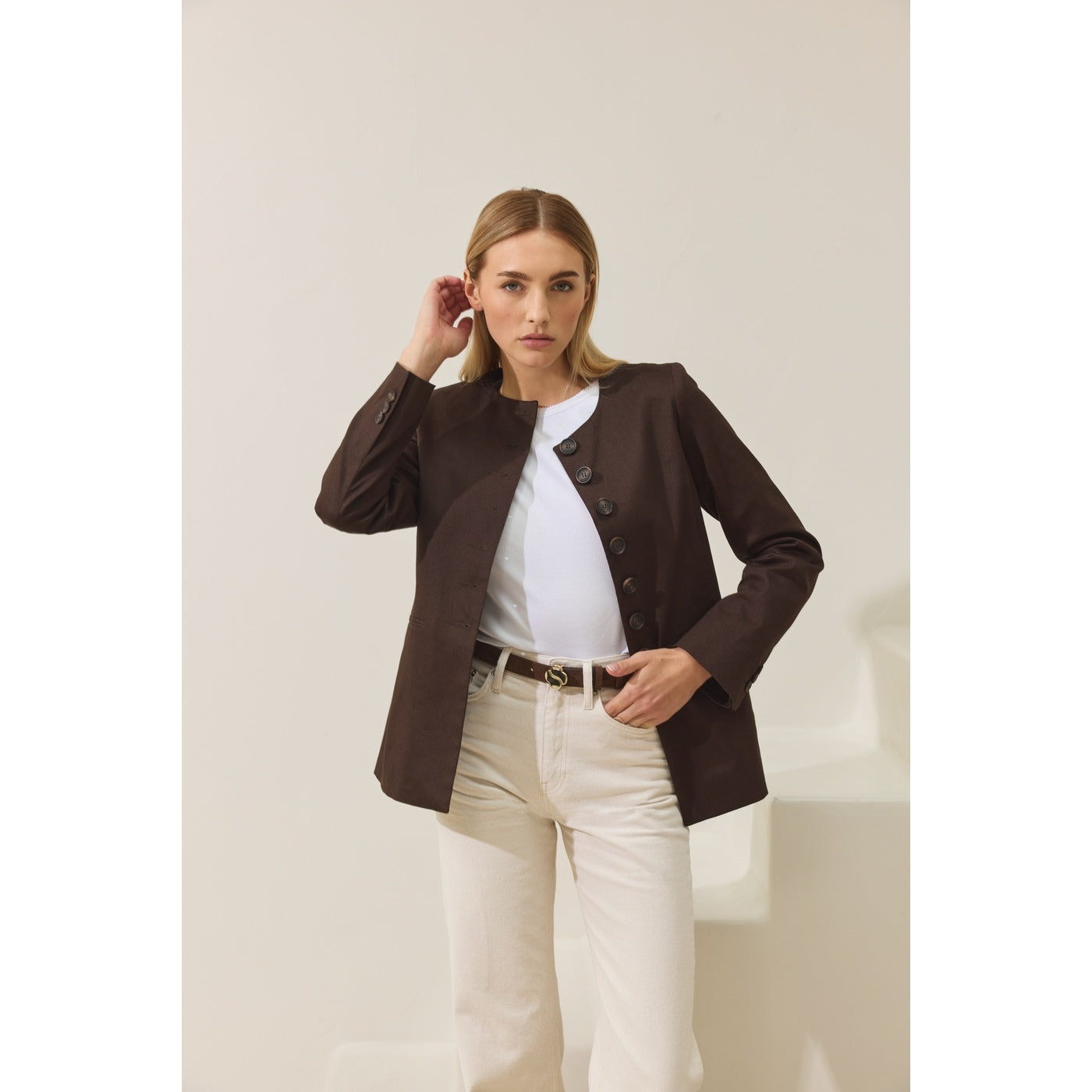 Veste Le Nicholson - Marron Fonce