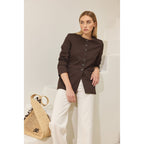 Veste Le Nicholson - Marron Fonce