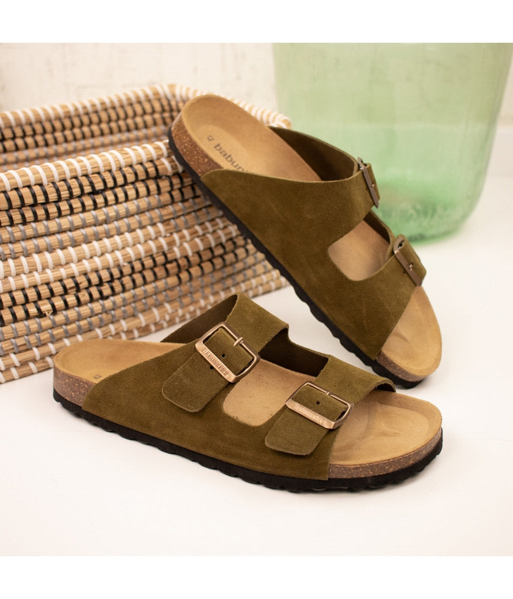 Sandales Vert - Homme