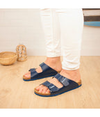 Sandales Bleu - Homme