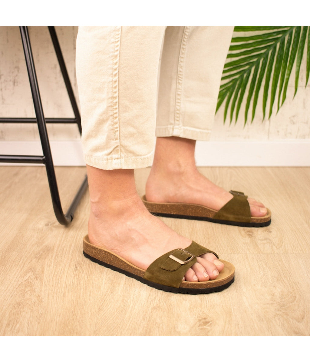 Sandales Vert - Homme