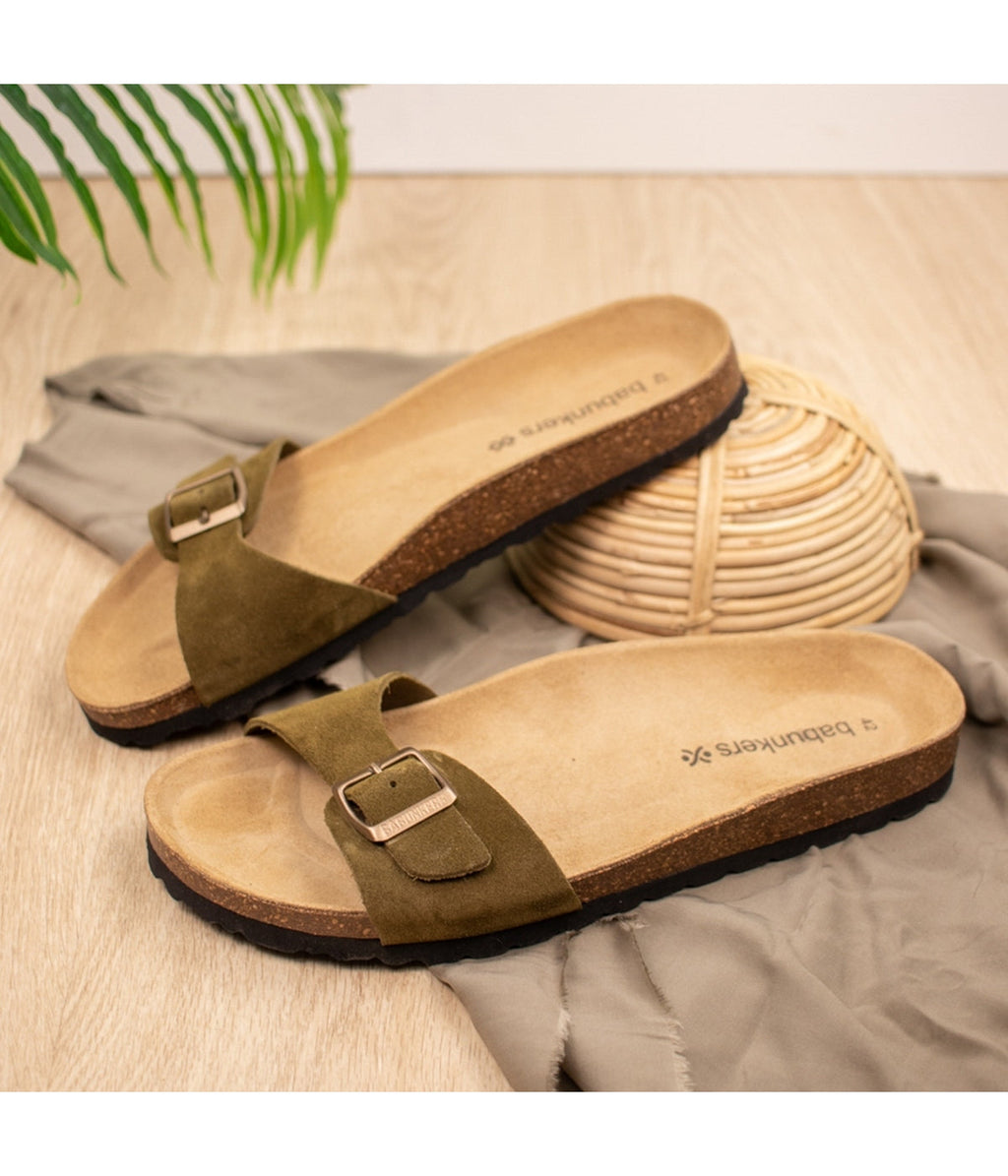 Sandales Vert - Homme