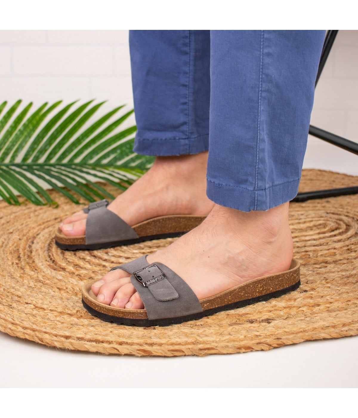 Sandales Gris - Homme