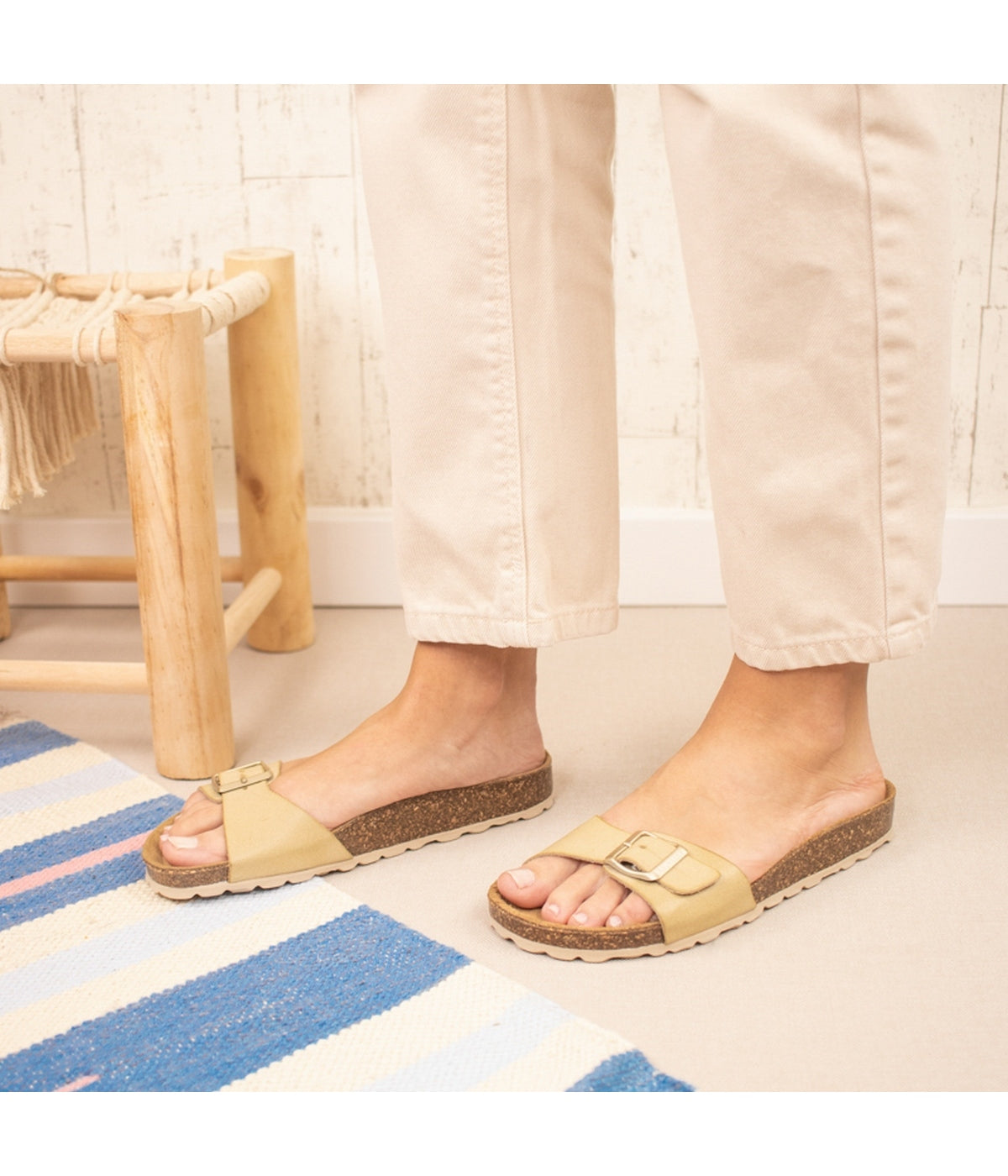 Sandales Beig - Femme