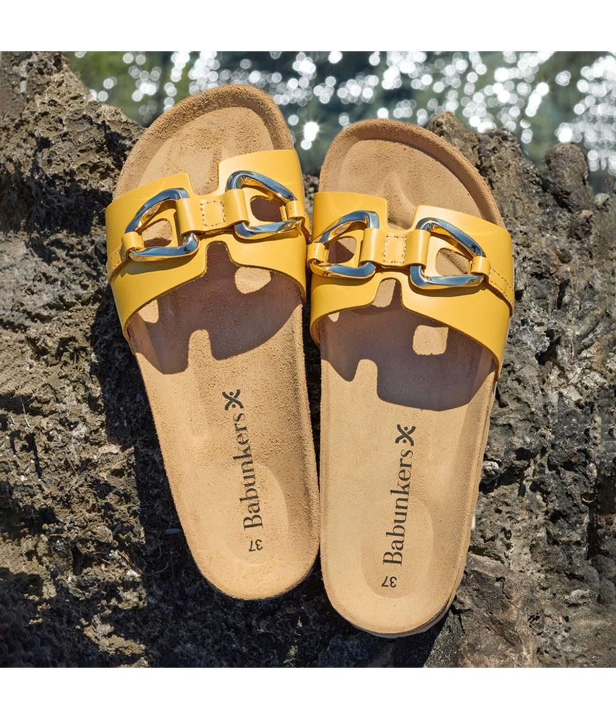 Sandales Jaune - Femme