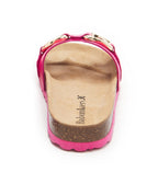 Sandales Fuchsia - Femme