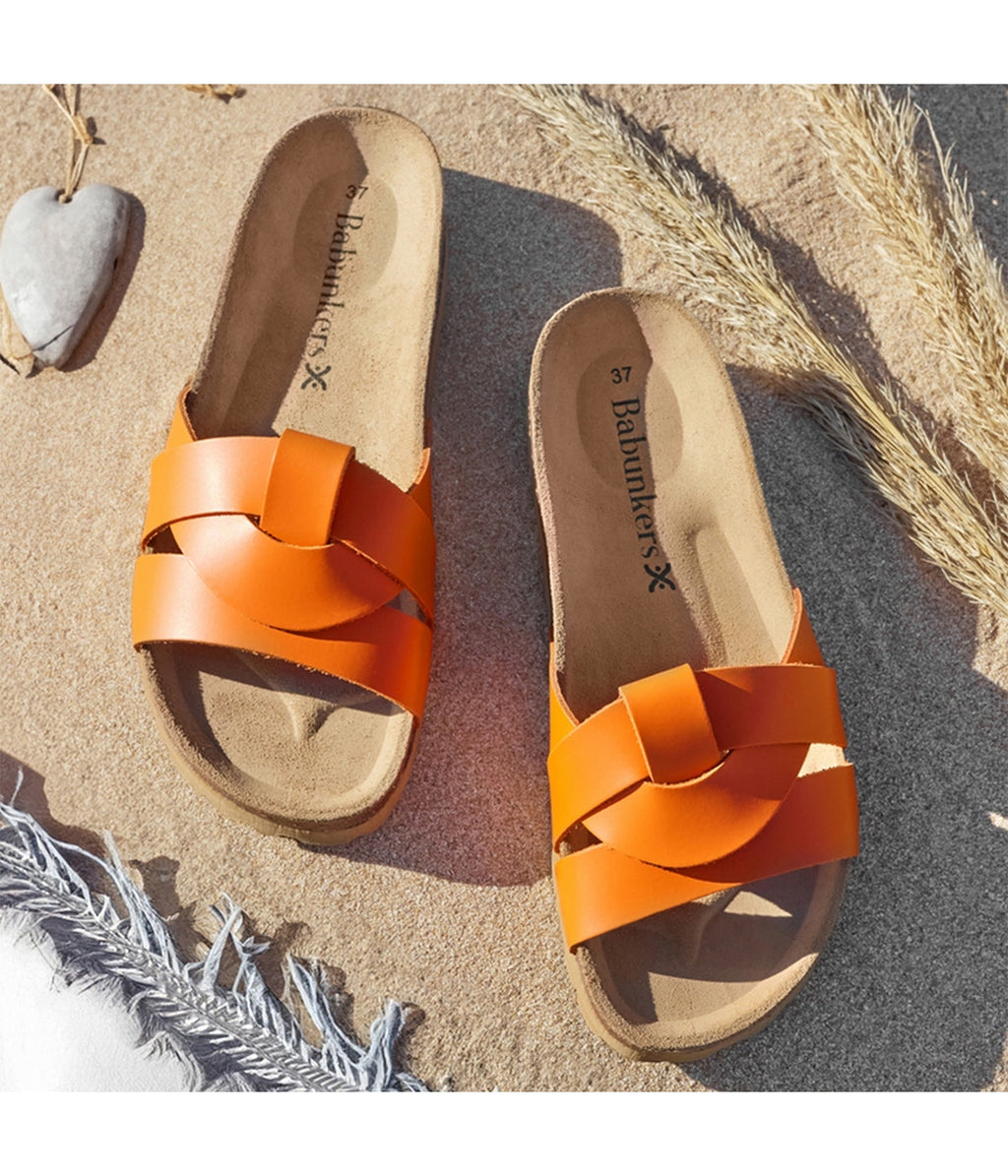 Sandales Orange - Femme