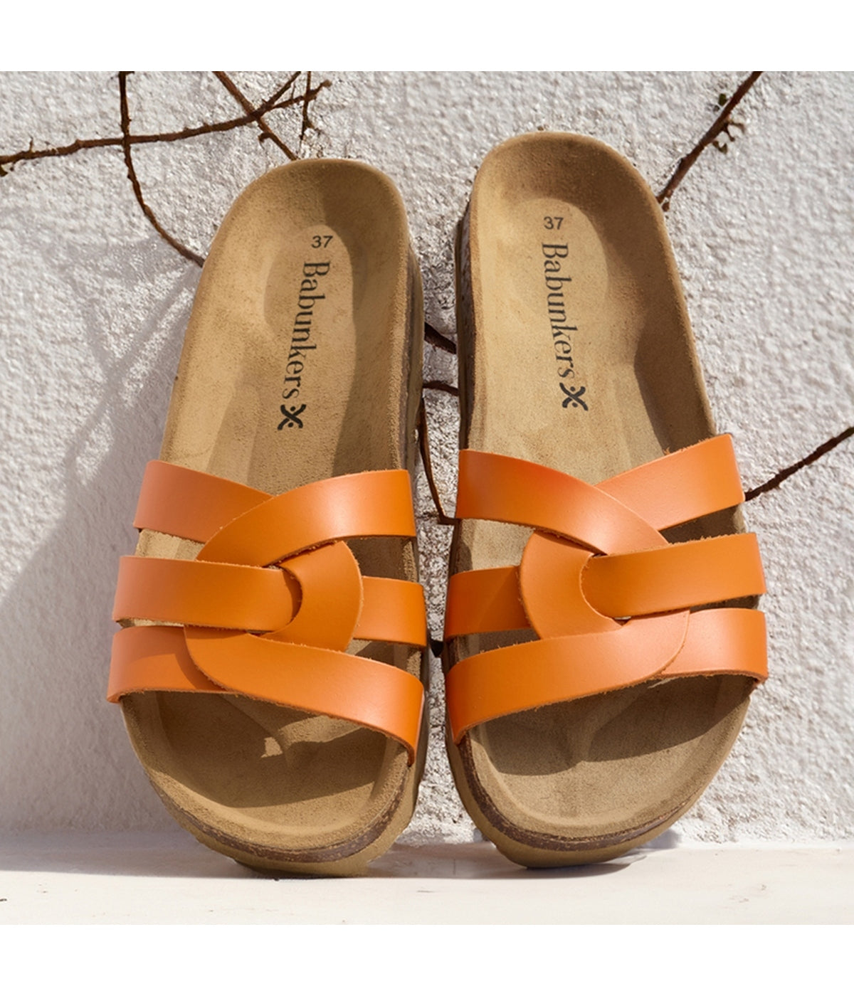 Sandales Orange - Femme