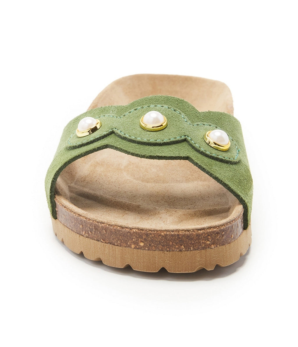 Sandales Vert - Femme