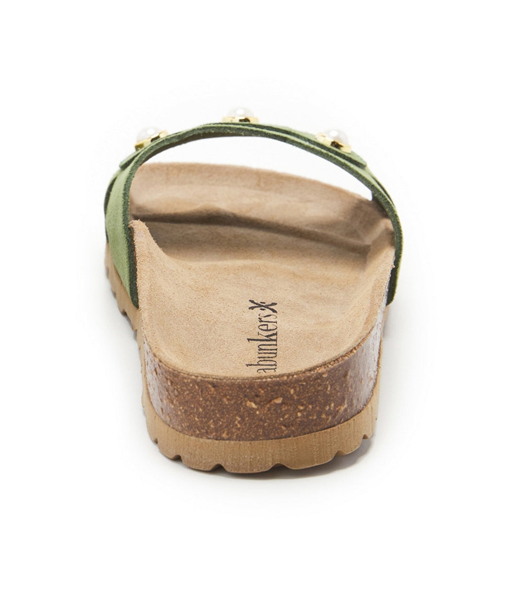 Sandales Vert - Femme