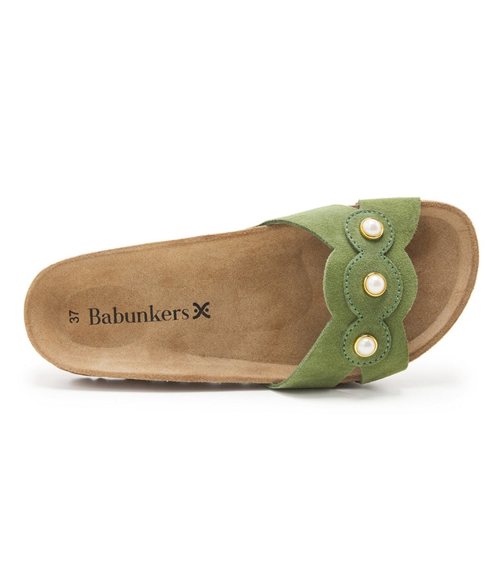 Sandales Vert - Femme