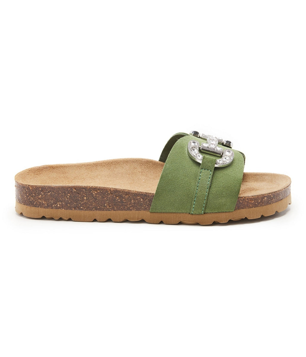 Sandales Vert - Femme