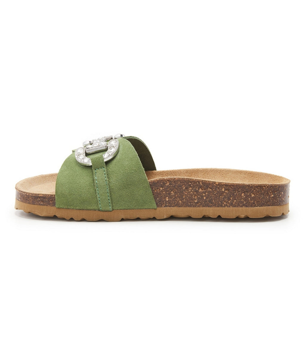 Sandales Vert - Femme